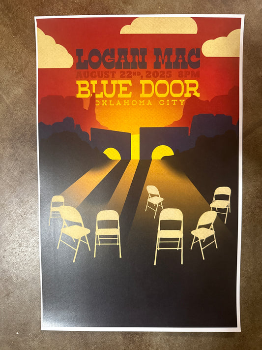 Blue Door Poster