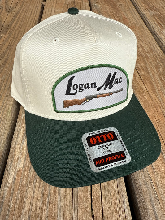 Green/Ivory Patch Hat