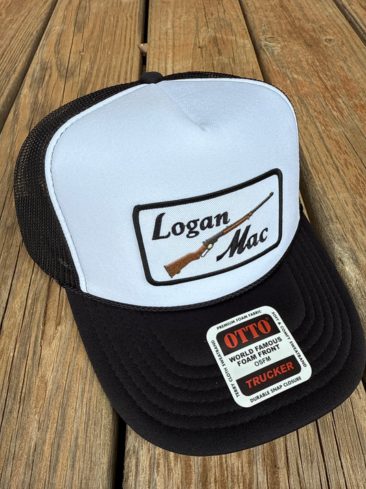 White/Black Foam Patch